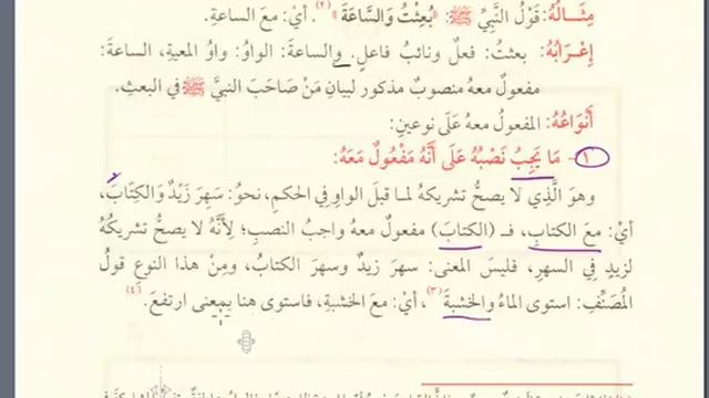 Аджуррумия урок 056 المفعول معه смотреть онлайн