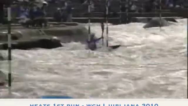 Robert Bouten | WCH Canoe Slalom Ljubljana 2010 heats #1 смотреть онлайн