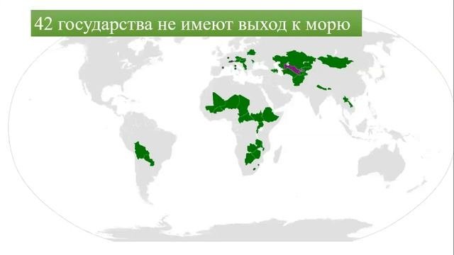 Классификация государств по морфологическим особенностям территории