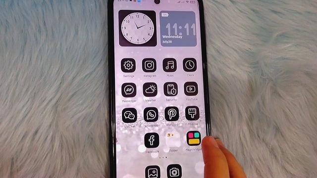 how to add widget using MAGIC WIDGET app tutorial  | make your phone aesthetic 2021