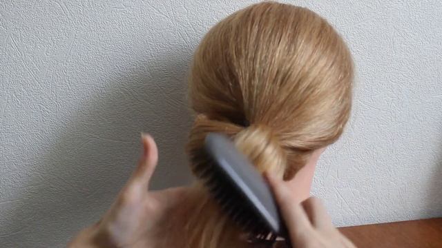 Быстро, просто, красиво! Прическа для средних/длинных волос. Прическа самой себе за 3 минуты/Ракушк смотреть онлайн