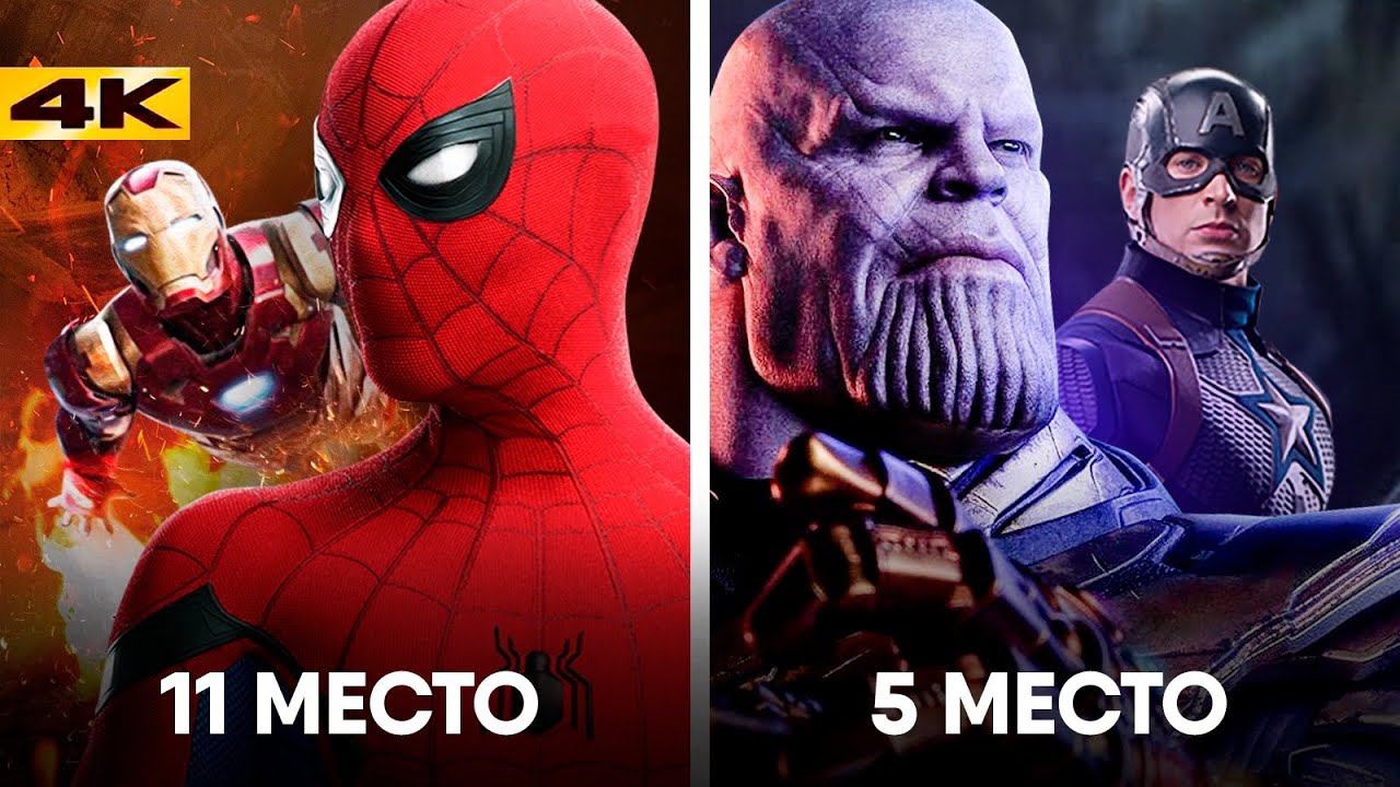 Рейтинг всех 23 фильмов киновселенной. Лучший фильм в истории Marvel!