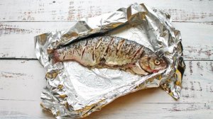 Язь в духовке