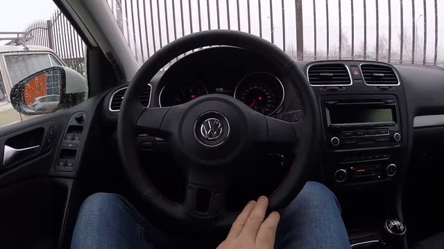 Обшивка руля фольксваген гольф 6 смотреть онлайн