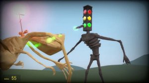 MEGAHORN vs Traffic Light Head In Garry's Mod