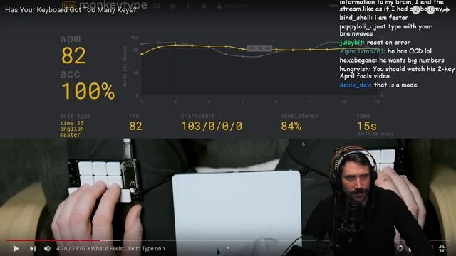 The Smallest Keyboard Ever | Prime Reacts смотреть онлайн