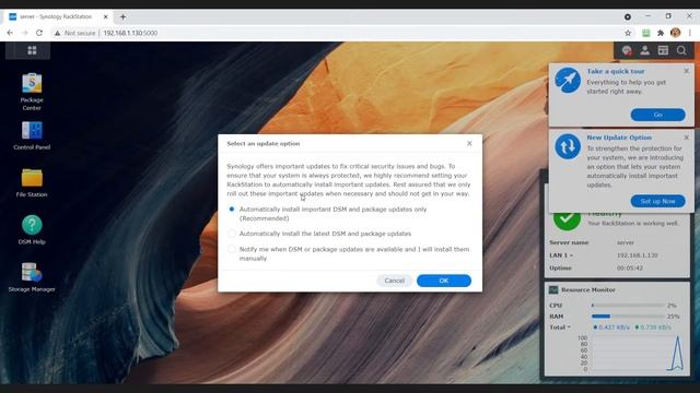 LIVE: Installing and configuring a Synology NAS (RS816) смотреть онлайн