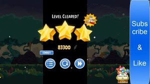 Angry Bird Friends Pig Tales LEVEL- 5 Mighty Eagle 100% & High Score:- 83,900 (FaceBook)