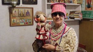 Петрушка и "петрушечник" - зазывала на крупных городских ярмарках. Шмакова Нина Арсентьевна.