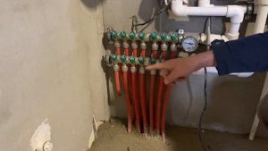 электрический котел + теплый пол