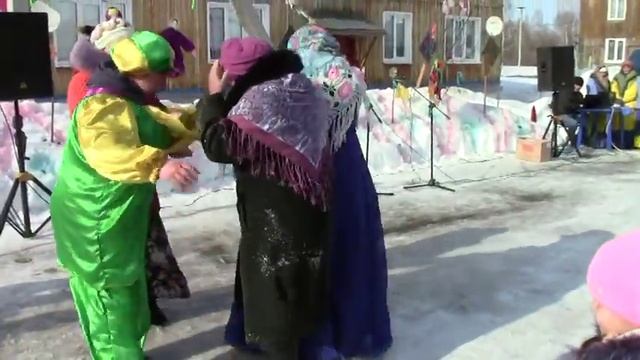 Масленица в поселке Нефтяник. 12 03.2016 г.