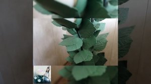 Роза из изолона (светильник).Светится роза + два бутона.