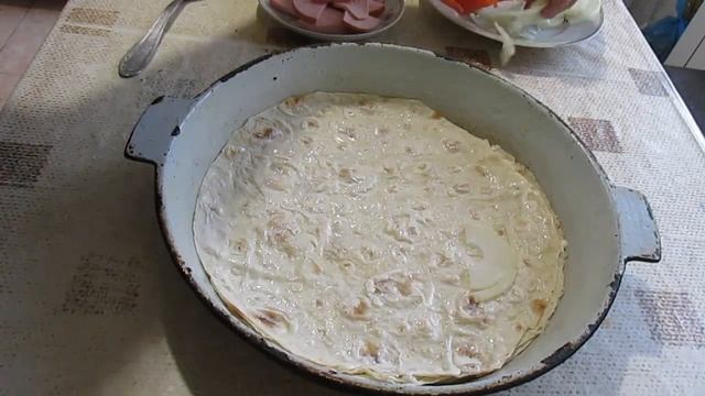 ПИЦЦА ИЗ ЛАВАША в духовке!
