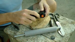 Крепление фонаря на велосипед за 5 минут своими руками Bike flashlight holder DIY