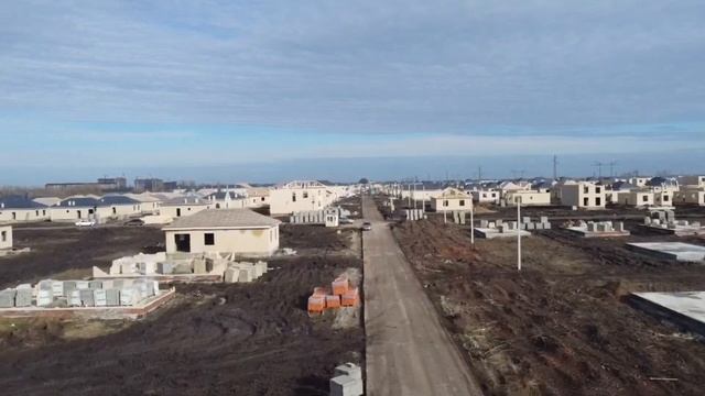 КП Крепость в Краснодаре (февраль 2022) | #купитьдом #домакраснодар #коттеджный поселок