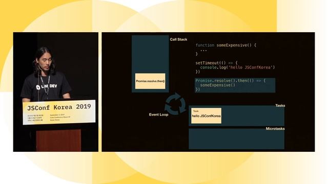 Don't block the event loop!JavaScript Async for Effortless UX|Jaeseok Kang|JSConf Korea 2019(en sub смотреть онлайн