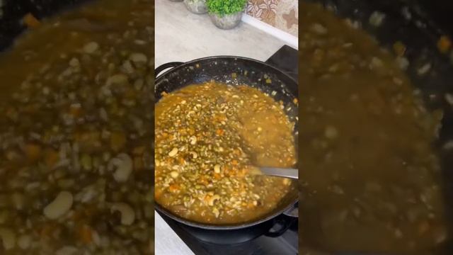 Машевая каша (мошкичири)Ароматная и очень вкусная! Узбекская кухня! Мошкичири жуда мазали. #плов