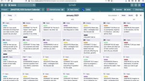 Google Sheets and Trello Content Calendar System