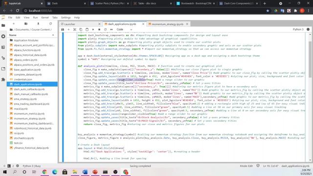 044 Dash Applications Graphics Coding Example