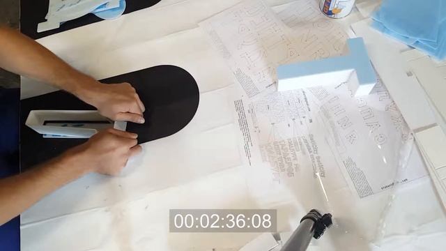 Объёмная буква "Т" - 5 минут