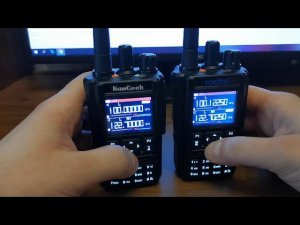 Раскрытые Hamgeek HG-580 и Radtel RT-490 Open range and SATCOM test.