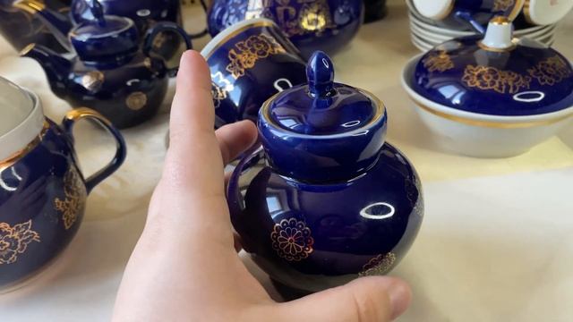 ФАРФОР СОВЕТСКОГО ПЕРИОДА КОБАЛЬТ ??? КОБАЛЬТ СССР смотреть онлайн