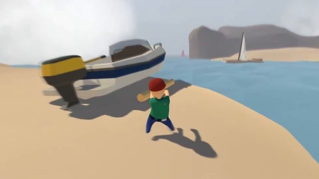 Human: fall flat №4 [Катер мечты]