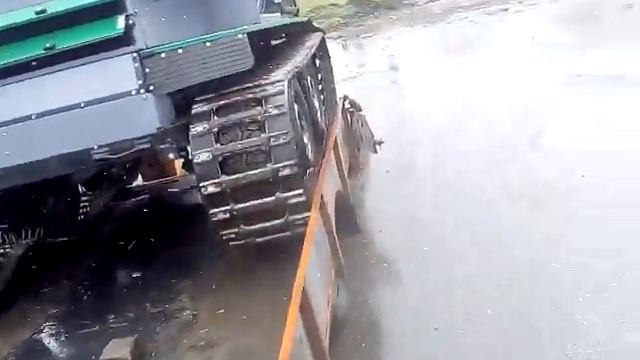 Самодельный гусеничник на самодельный прицеп смотреть онлайн