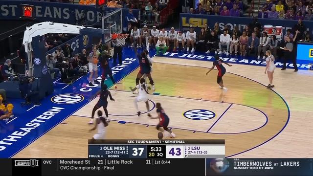 (2) LSU vs (3) Ole Miss | 2024 SEC Tournament: Semifinals | 3.9.24 смотреть онлайн
