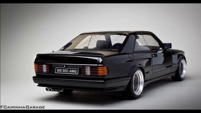 Mercedes Benz 560 SEC AMG 6.0 Widebody - FCaminhaGarage 1/18 смотреть онлайн