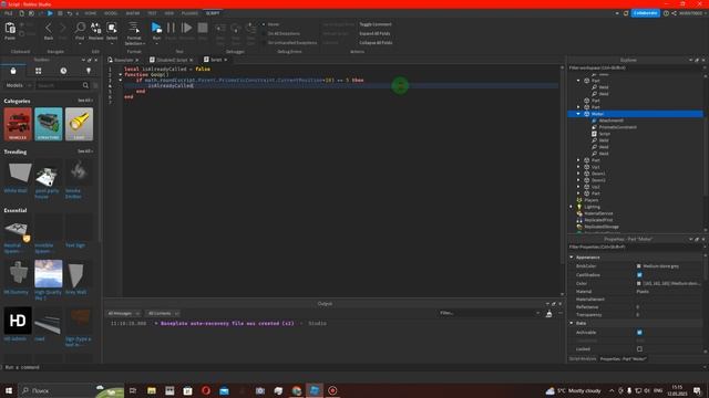 Как сделать лифт в роблокс студио? Урок #5 смотреть онлайн