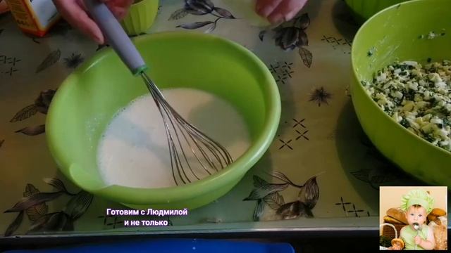 #Новинка Самый ленивый пирог из всех ленивых  пирогов. Пирог с зелёным луком и яйцом.Заливной пирог