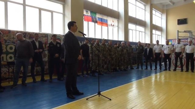 Торжественное открытие турнира по боксу "Воля к победе" 25 марта 2023 . г Короча. смотреть онлайн