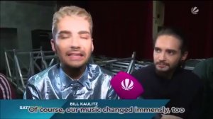 Tokio Hotel interview/report on Sat1 NRW (Cologne, 24.03.17)