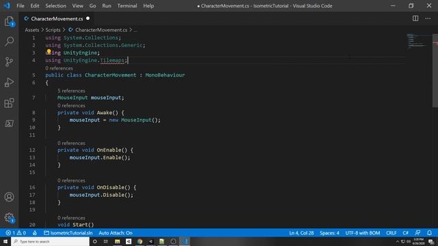 Mouse Click Movement in Isometric Tilemap - Unity Tutorial