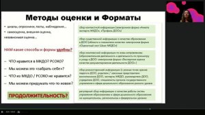 Концептуальные основы ВСОКО. Методы оценки и форматы.