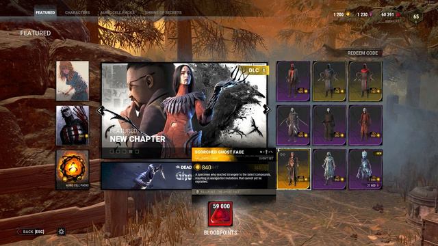 how to reedem 59k bloodpoints code in dbd смотреть онлайн