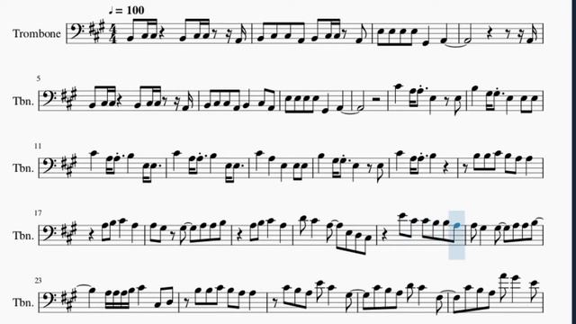 Trombone Sheet Music: How to play Celebrity by IU смотреть онлайн