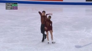 Фигурное катание. Чемпионат мира 2022 года. Ритм-танец французов Габриэллы Пападакис Гийома Сизерон