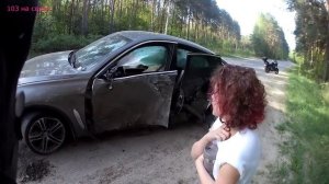 пьяная мамаша с ребенком попала в ДТП