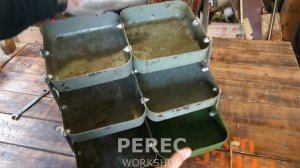Дедовская система хранения метизов в гараже