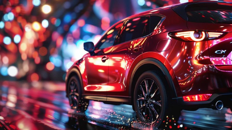 Мойка М3 "Прометей" Mazda CX5 Нанесение защитного покрытия "Керамика Light". Скидки! Акции! Подарки!