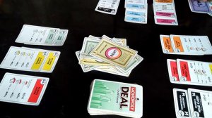 Playing Monopoly Deal Card | Timelapse