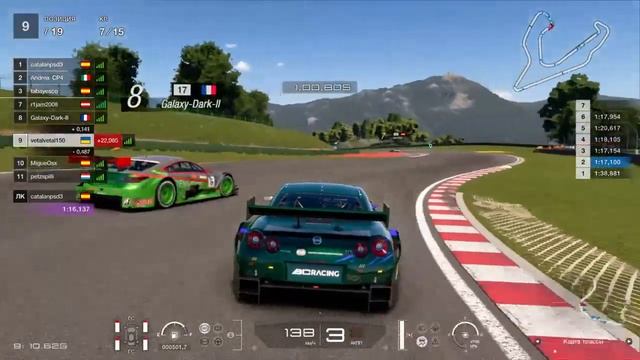 Ежедневная гонка GT Sport онлайн ФИНАЛ Autodrome Lago Maggiore - Запад Nissan Гр.2 смотреть онлайн