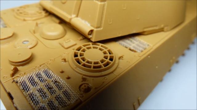 Сборка Королевский тигр с башней хеншель zvezda 1/35 Часть-2