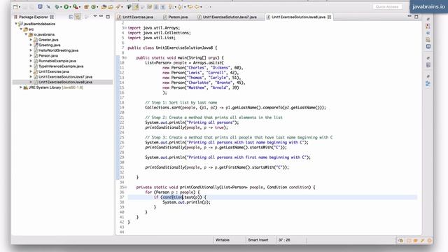 Java 8 Lambda Basics 15 - Using Function Interfaces смотреть онлайн