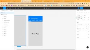 Figma Tabbed Page Navigation Controller Design and Animation (2023)