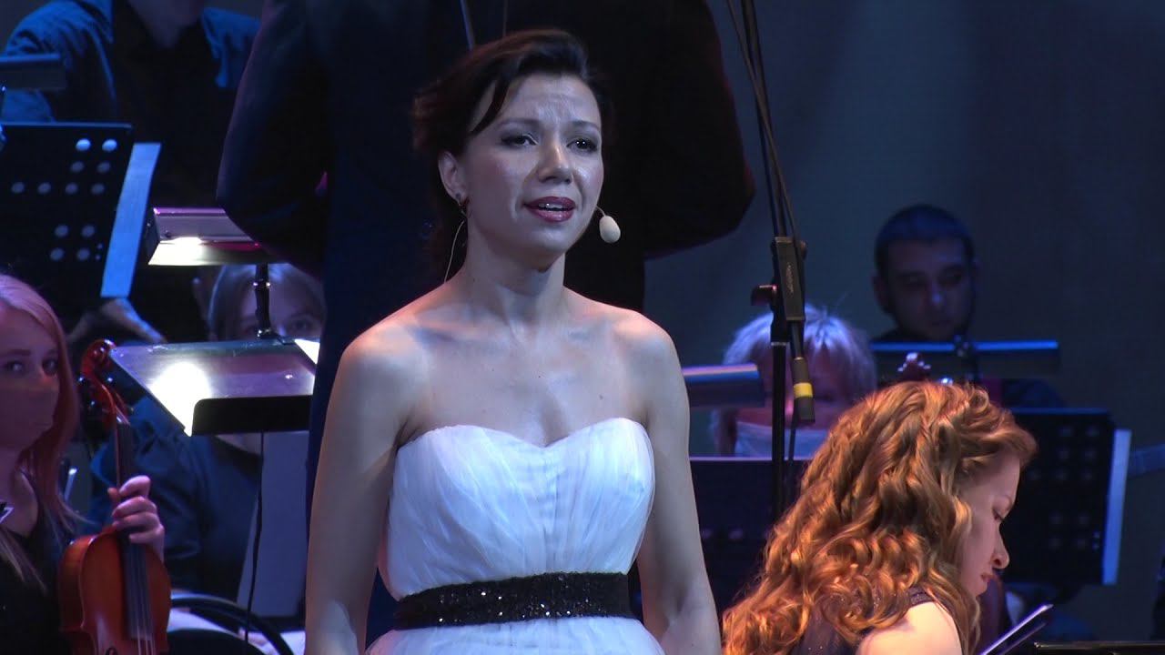 А. Эшпай "Спасибо"  Анастасия Ершова Дирижер - Александр Андрианов смотреть онлайн