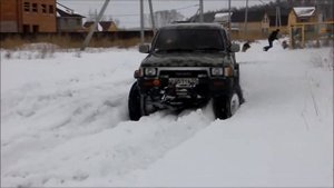 Сурф130 на мостах и 35 резине.