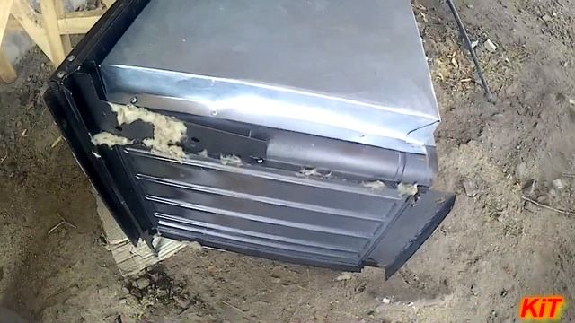 Коптильня с электроплиты